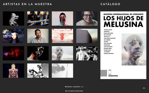 Mafe Izaguirre at AWA Exhibition